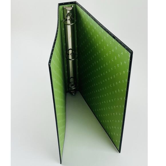 Retired 1998 Mary Engelbreit 3-Ring Binder Girl Tree Black Voyage Landscapes Eye - Picture 5 of 11